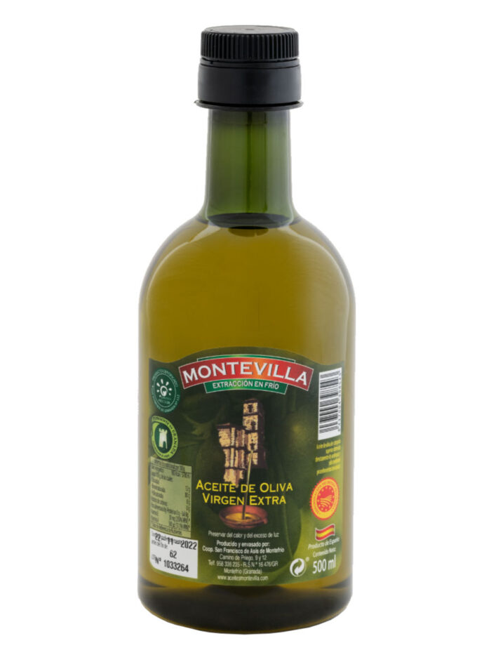 Aceite oliva virgen extra cosecha con tapoón irrellenable