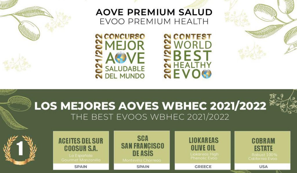 Chorreao ganador AOVE Premium Salud